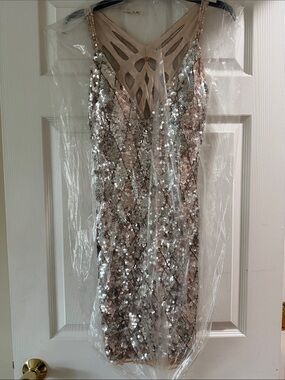 Primavera champagne dress